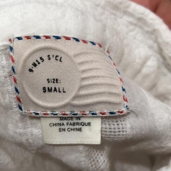 Anthropologie Postmark Londra Blouse Size Small White - Picture 5 of 8